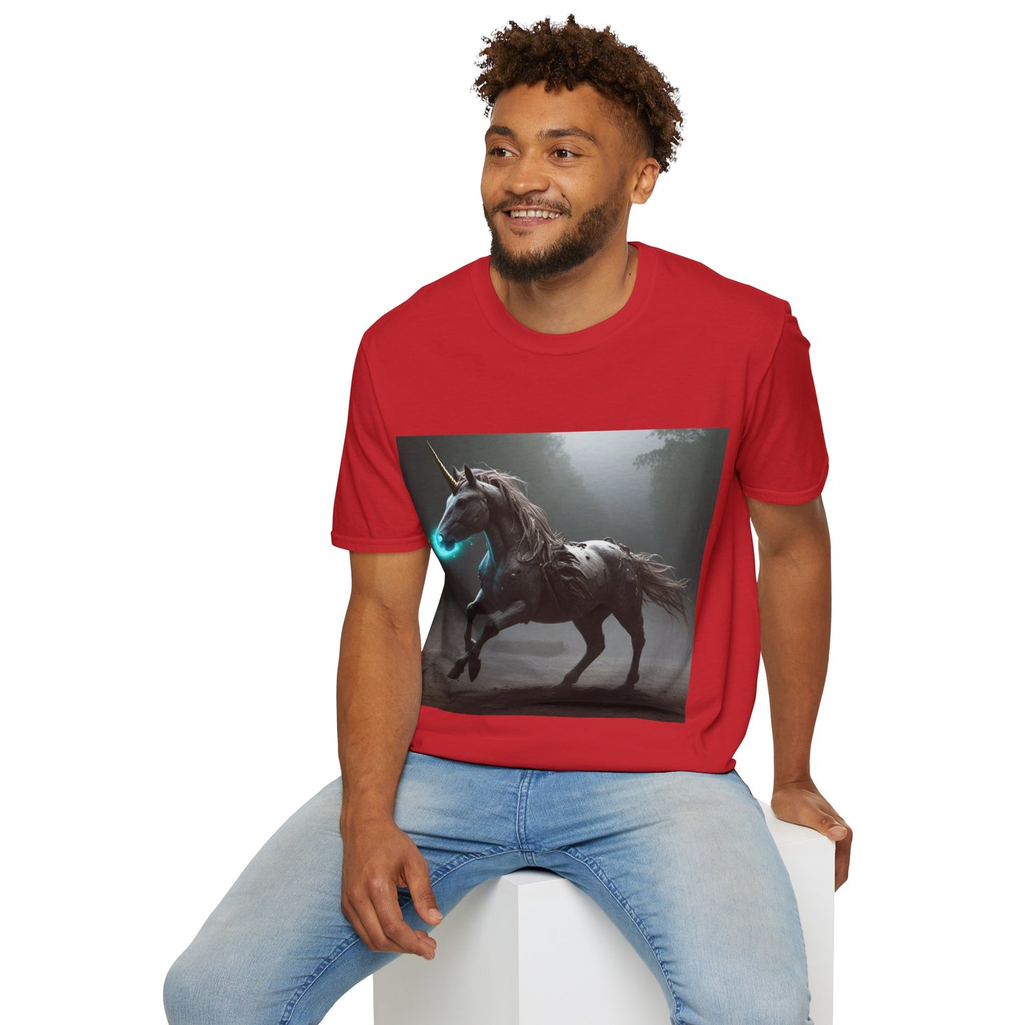 S=T=FU / 004 TAU 001 / Unisex Softstyle T-Shirt / Mystical Unicorn