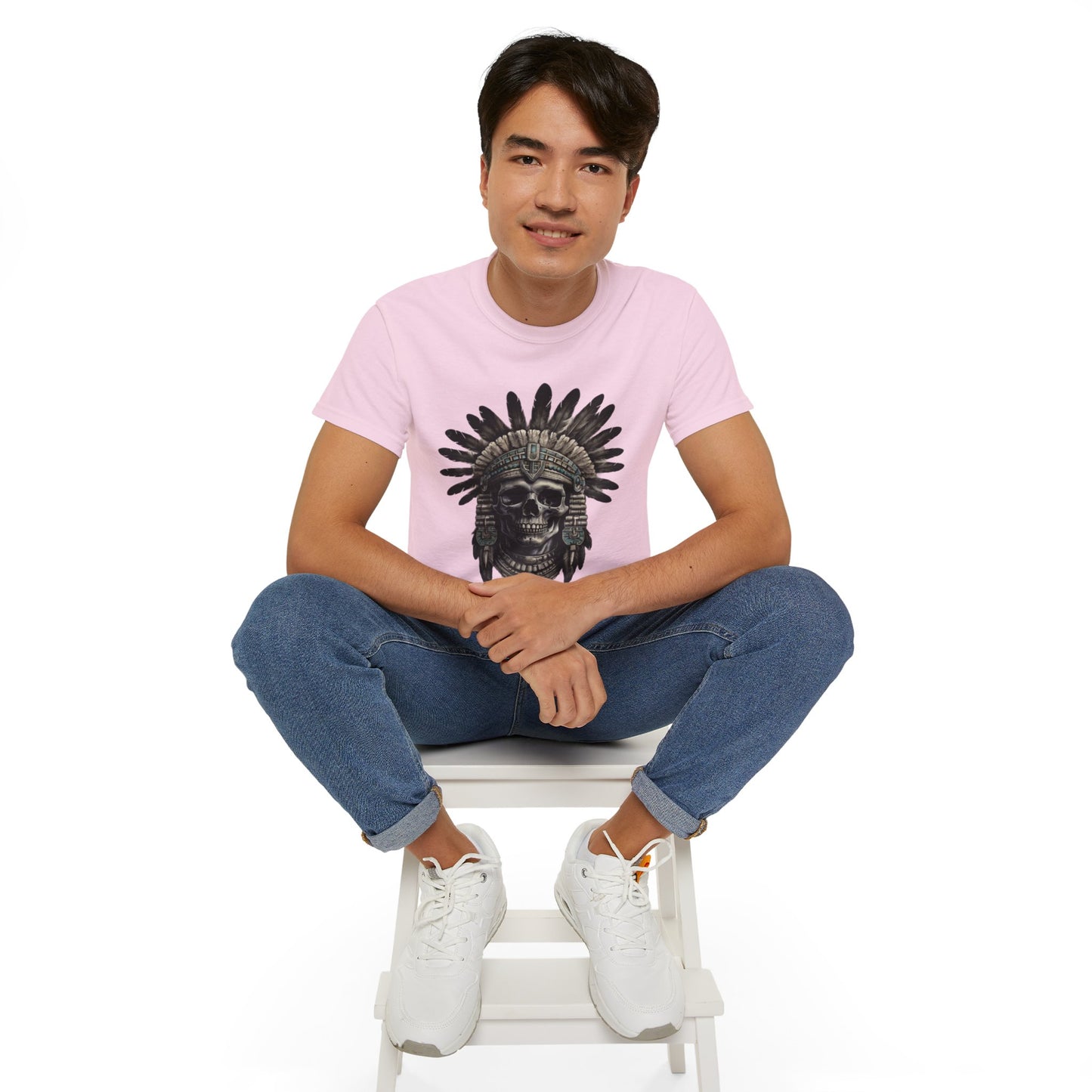 S=T=FU / 008 TSA 001 / Unisex Ultra Cotton Tee / Aztec Mictecacihuatl