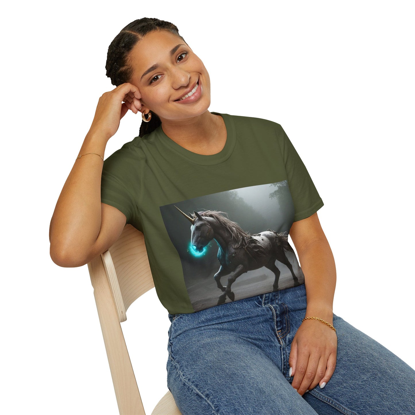 S=T=FU / 004 TAU 001 / Unisex Softstyle T-Shirt / Mystical Unicorn
