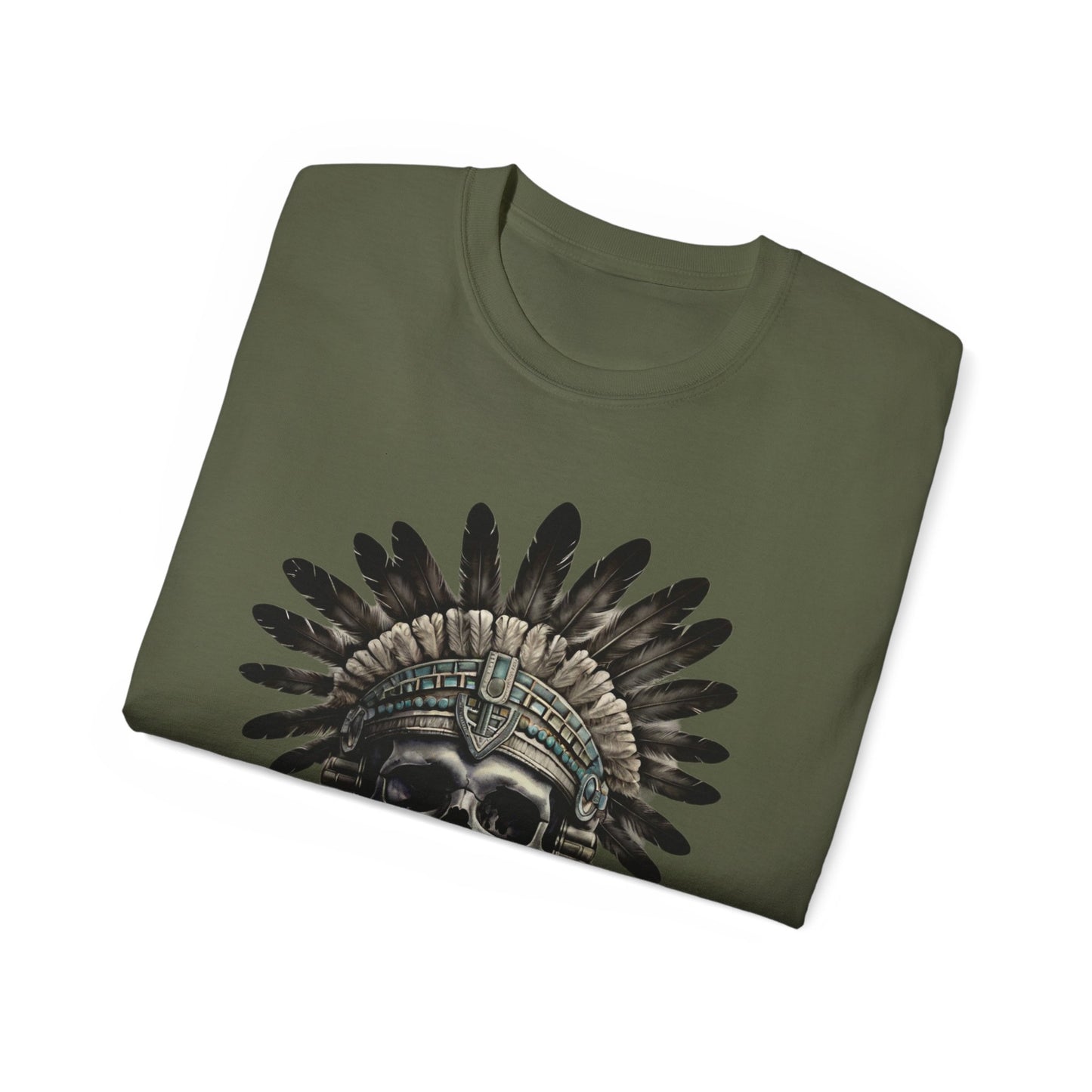 S=T=FU / 008 TSA 001 / Unisex Ultra Cotton Tee / Aztec Mictecacihuatl