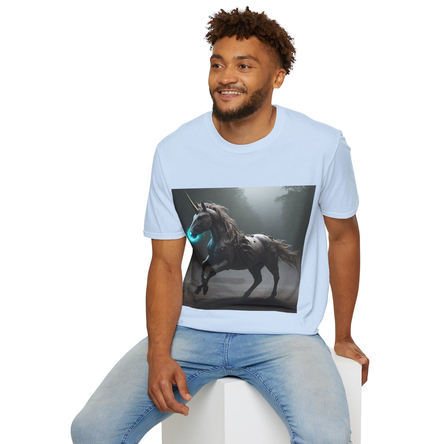 S=T=FU / 004 TAU 001 / Unisex Softstyle T-Shirt / Mystical Unicorn