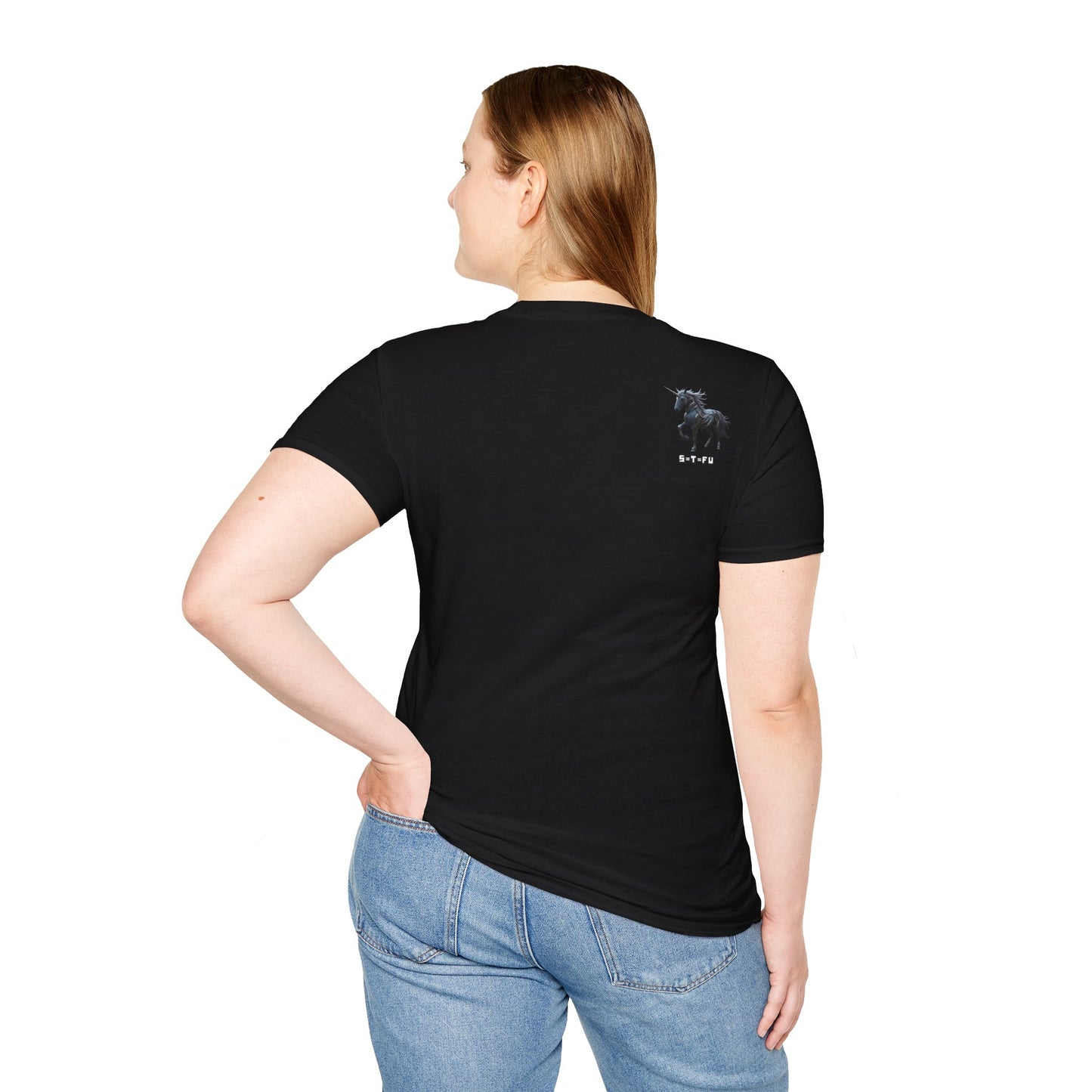 S=T=FU / 004 TAU 001 / Unisex Softstyle T-Shirt / Mystical Unicorn