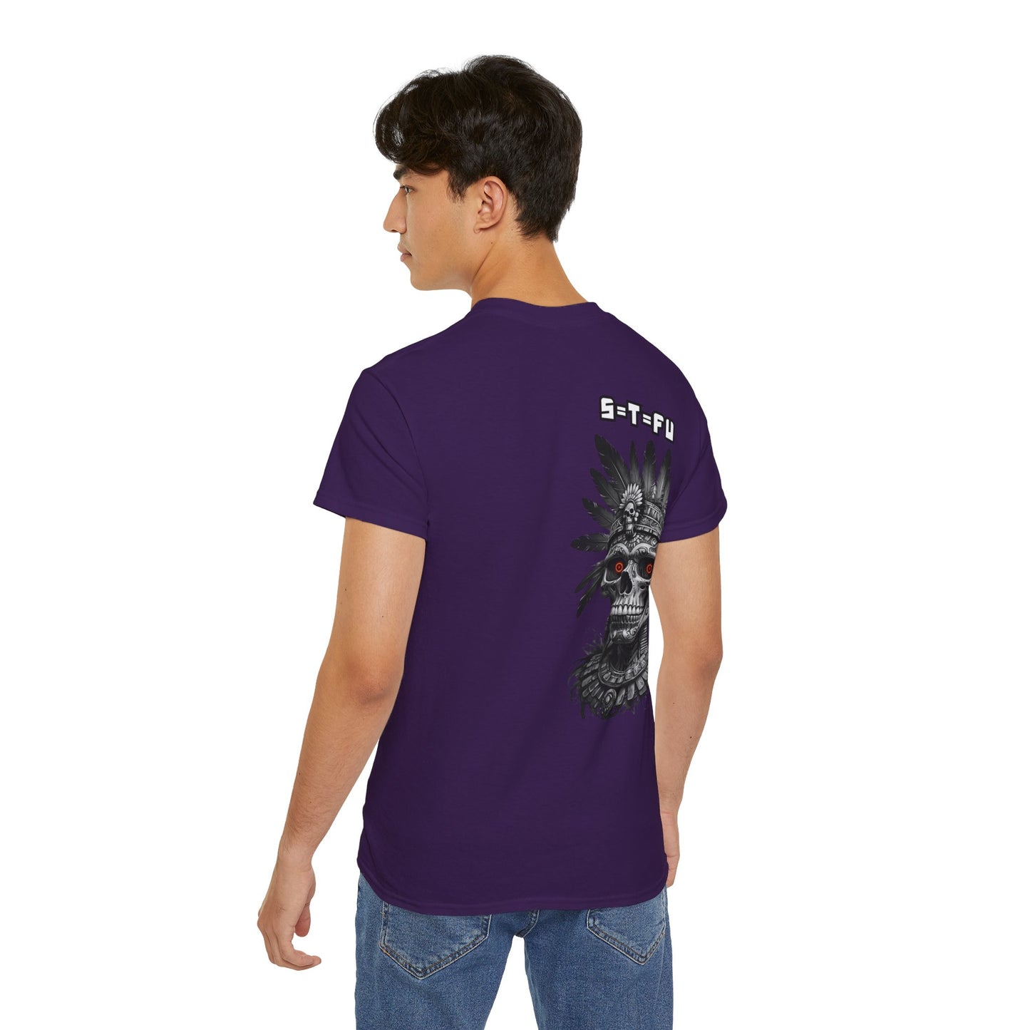 S=T=FU / 008 TSA 001 / Unisex Ultra Cotton Tee / Aztec Mictecacihuatl