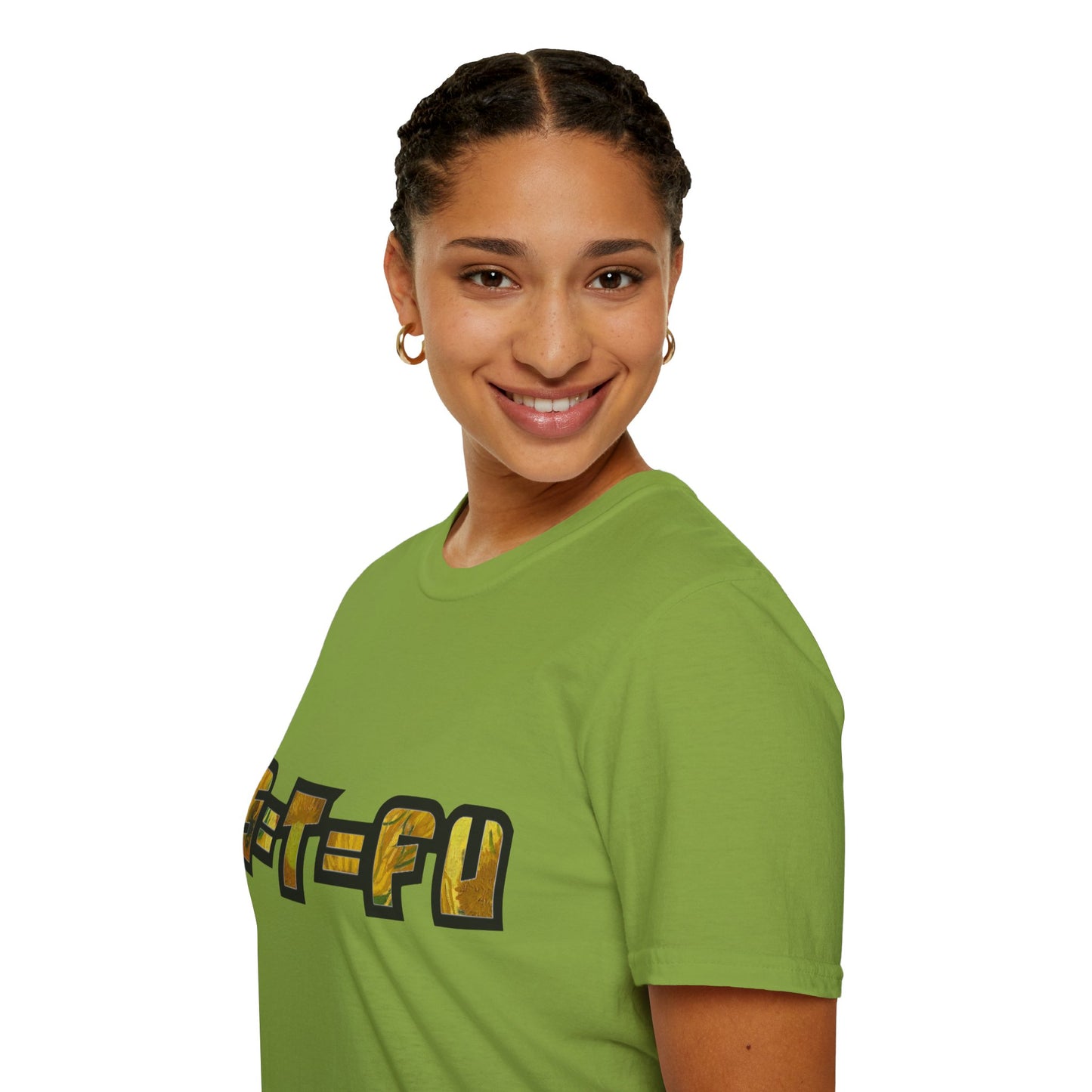 S=T=FU / 013 TBS 001 / Unisex Softstyle T-Shirt / On Brand Sunflowers
