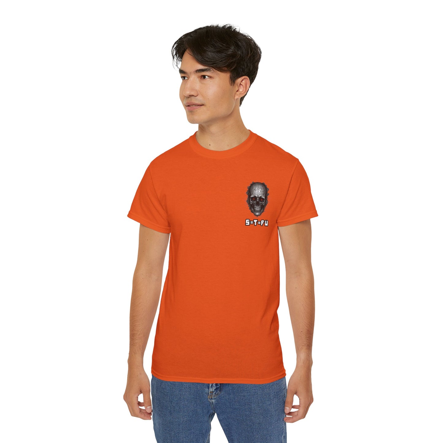 S=T=FU / 012 TSD 001 / Unisex Ultra Cotton Tee / Biker Devil Skull