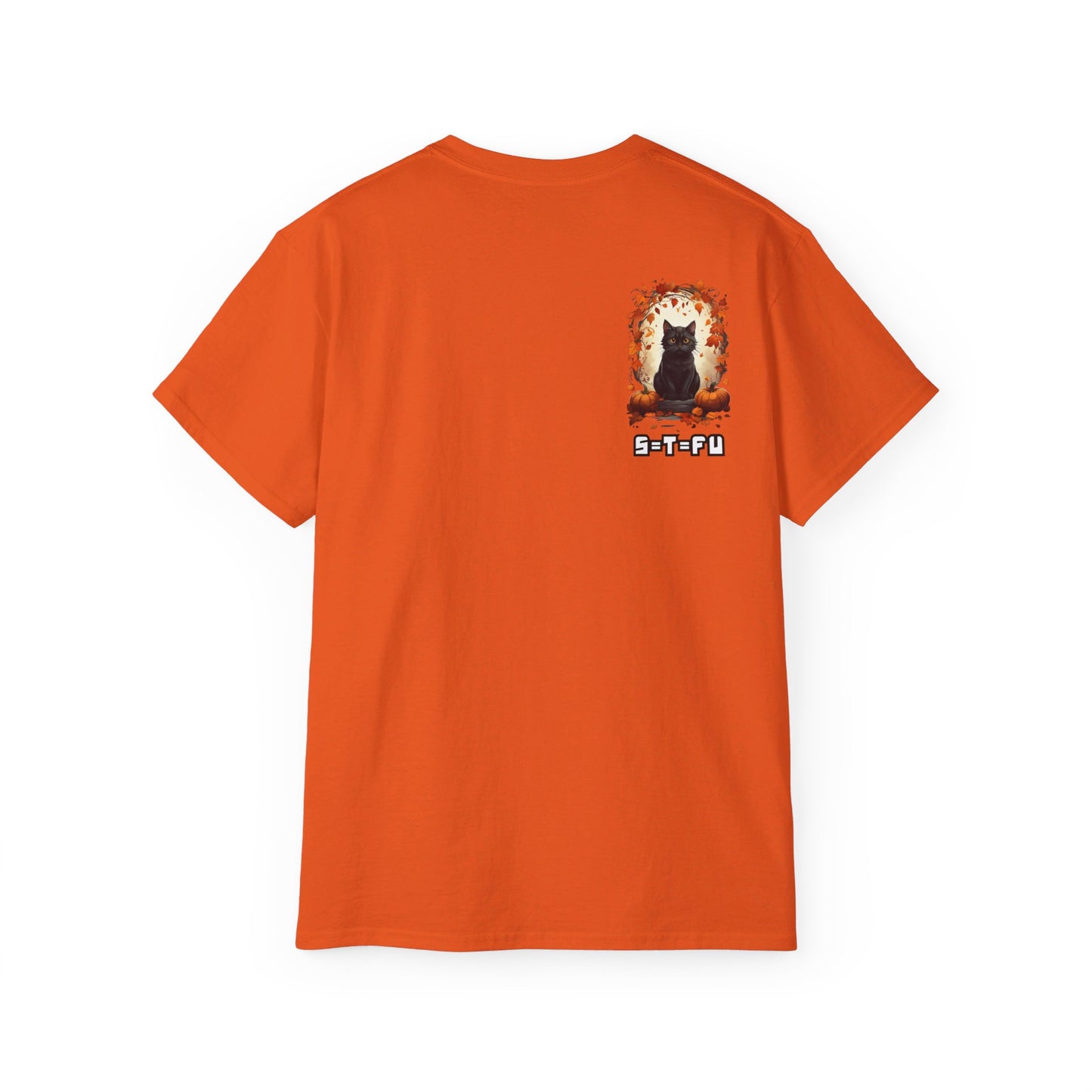 S=T=FU / 011 THC 001 / Unisex Ultra Cotton Tee / Halloween Cat 01