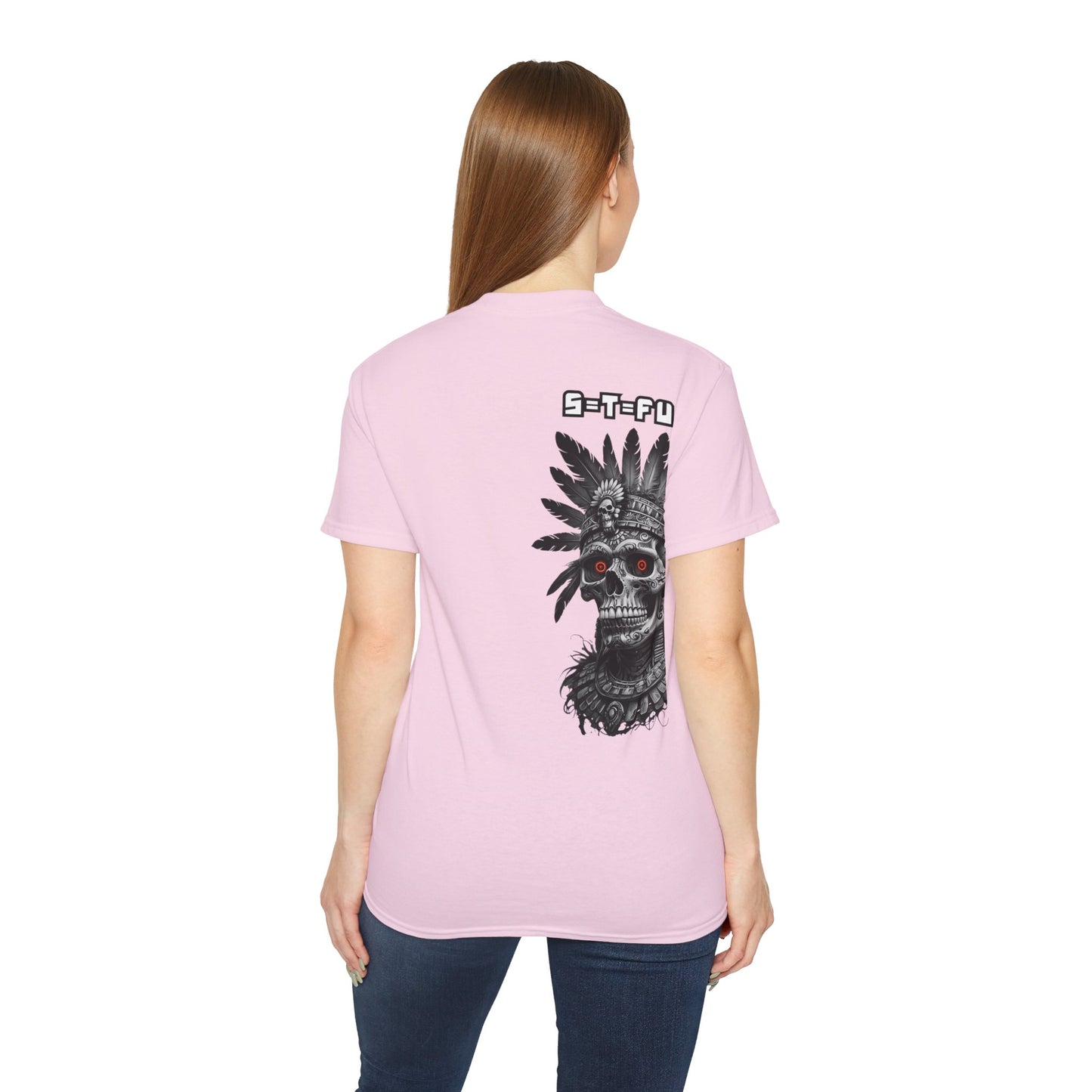 S=T=FU / 008 TSA 001 / Unisex Ultra Cotton Tee / Aztec Mictecacihuatl