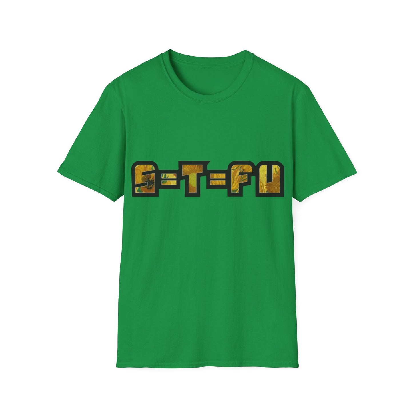S=T=FU / 013 TBS 001 / Unisex Softstyle T-Shirt / On Brand Sunflowers