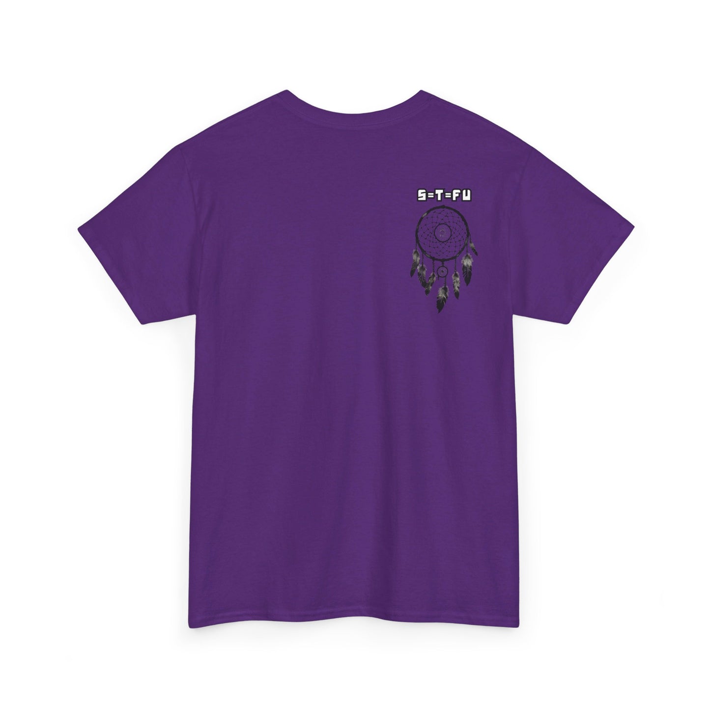 S=T=FU / 007 TSI 001 / Unisex Heavy Cotton Tee / Native American Skull