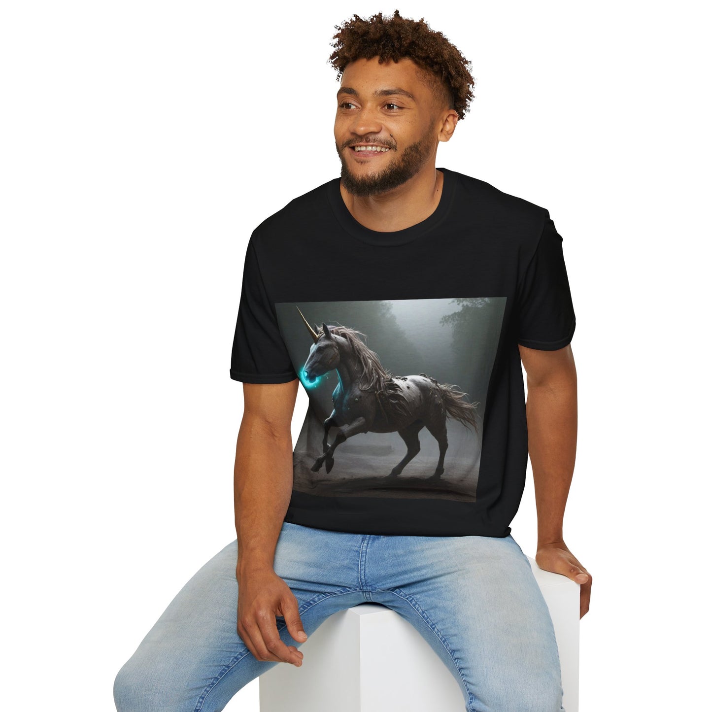 S=T=FU / 004 TAU 001 / Unisex Softstyle T-Shirt / Mystical Unicorn