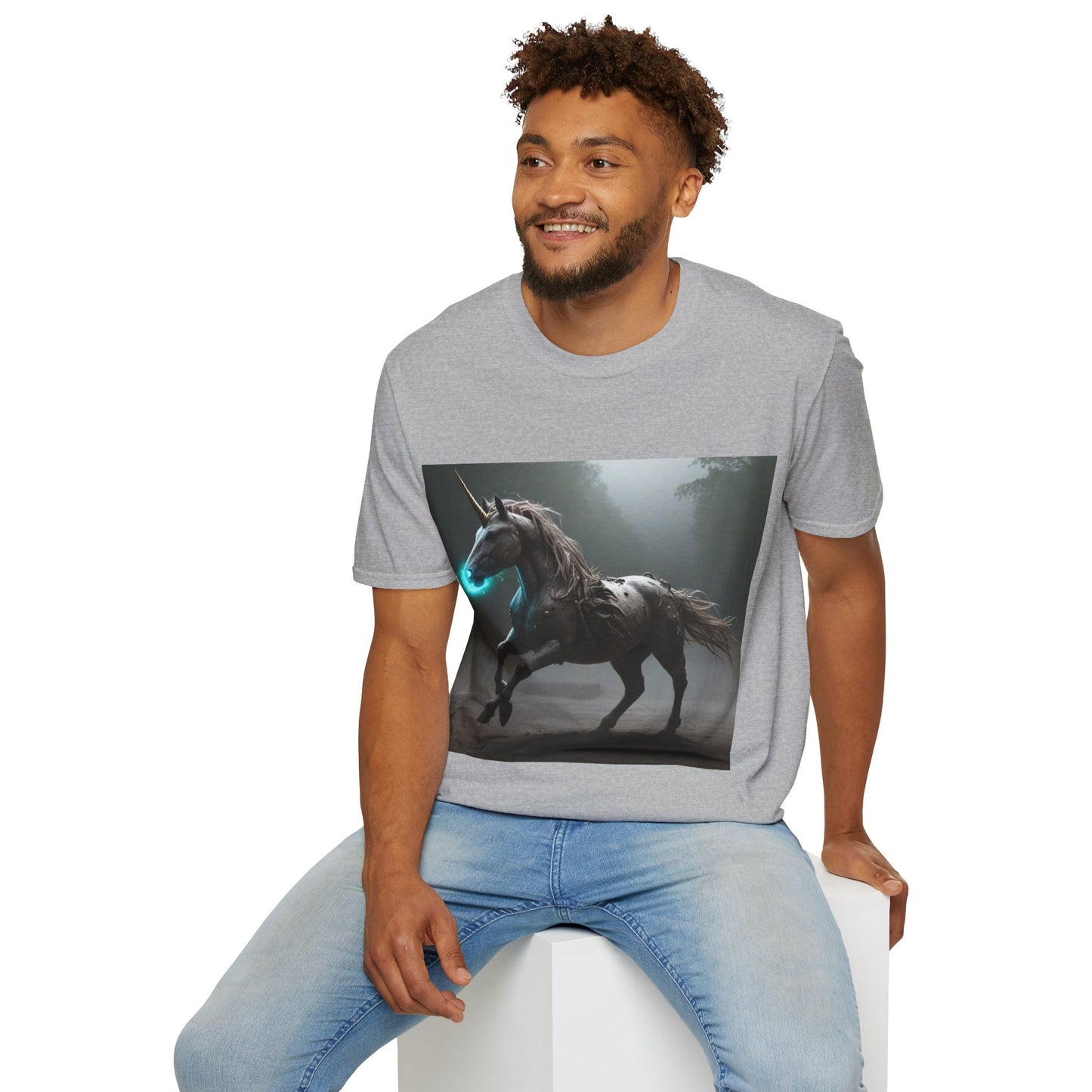 S=T=FU / 004 TAU 001 / Unisex Softstyle T-Shirt / Mystical Unicorn
