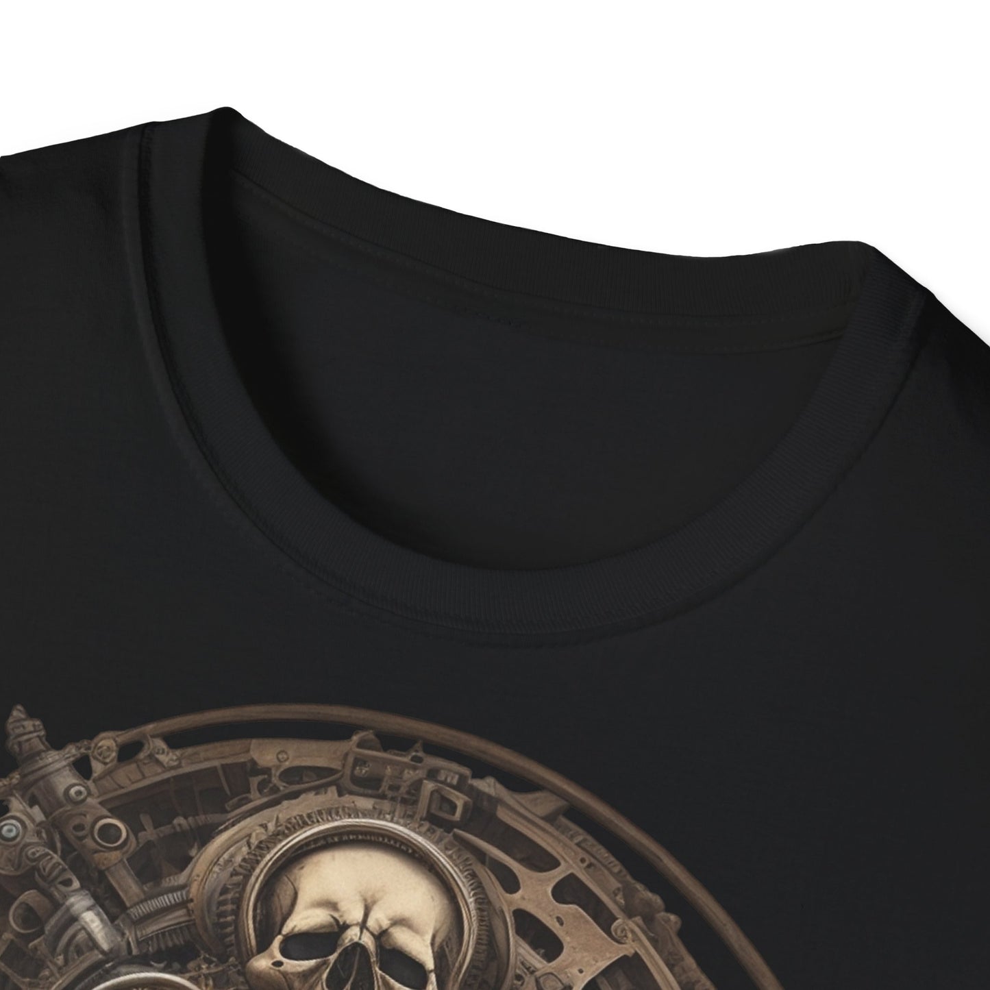 S=T=FU / 006 TSS 001 / Unisex Softstyle T-Shirt / Bronze Skull 01