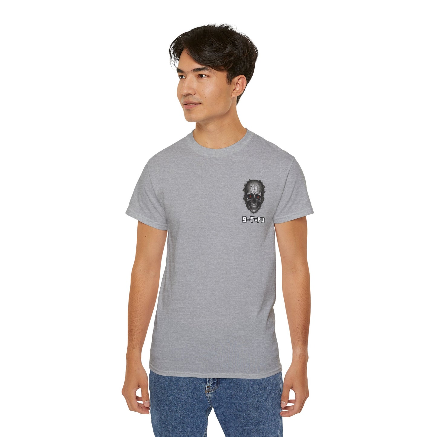 S=T=FU / 012 TSD 001 / Unisex Ultra Cotton Tee / Biker Devil Skull