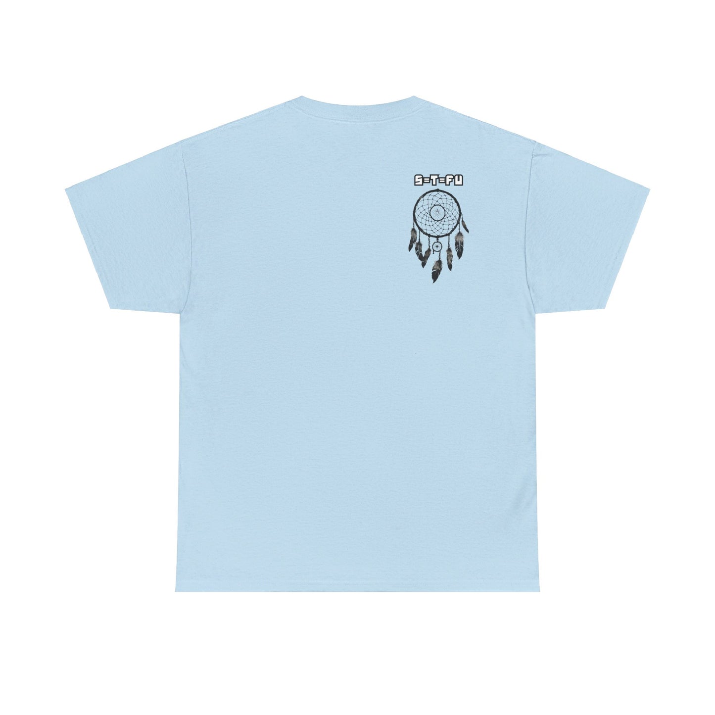 S=T=FU / 007 TSI 001 / Unisex Heavy Cotton Tee / Native American Skull