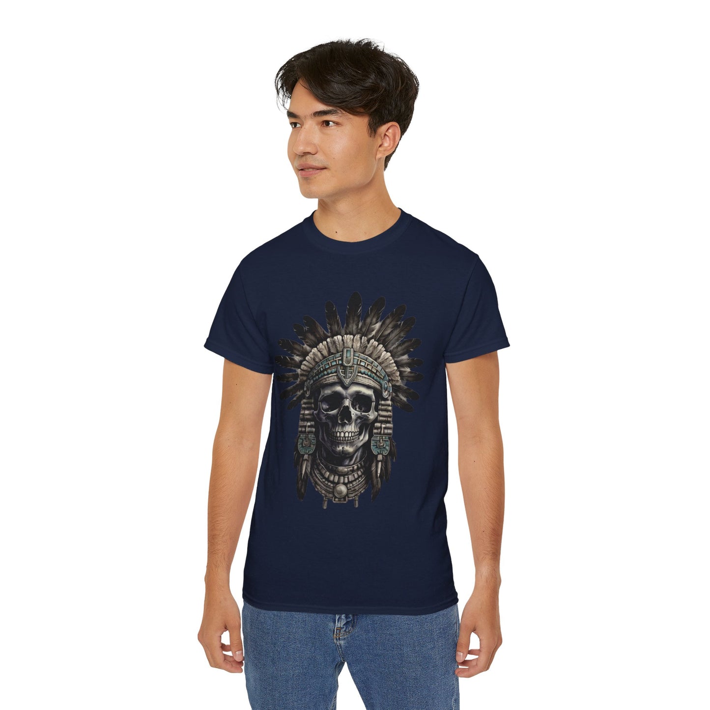 S=T=FU / 008 TSA 001 / Unisex Ultra Cotton Tee / Aztec Mictecacihuatl
