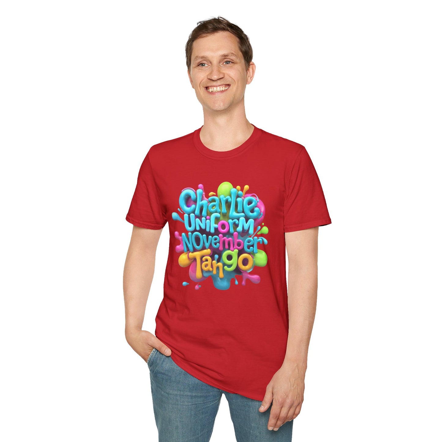 S=T=FU / 017 TWC 001 / Unisex Softstyle T-Shirt / Charlie Uniform