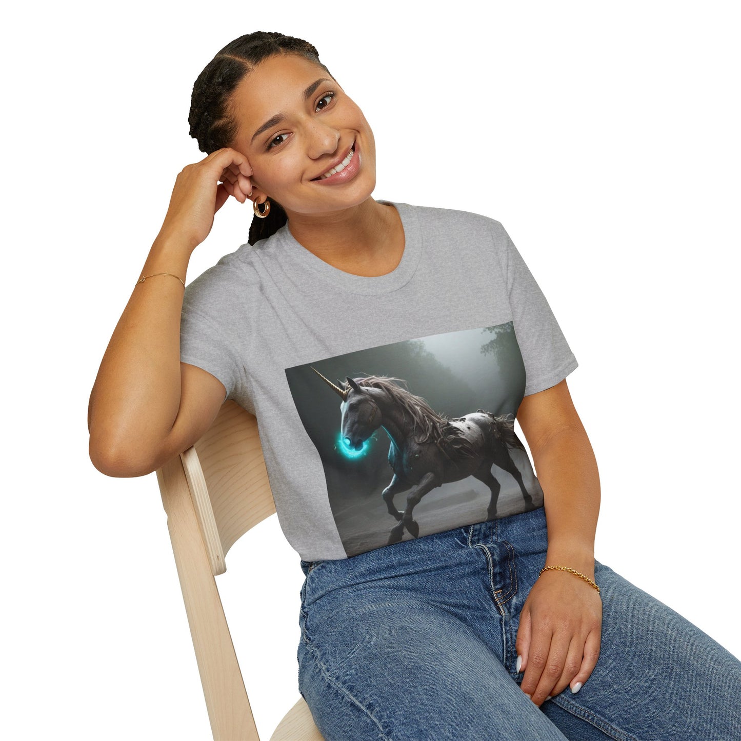 S=T=FU / 004 TAU 001 / Unisex Softstyle T-Shirt / Mystical Unicorn