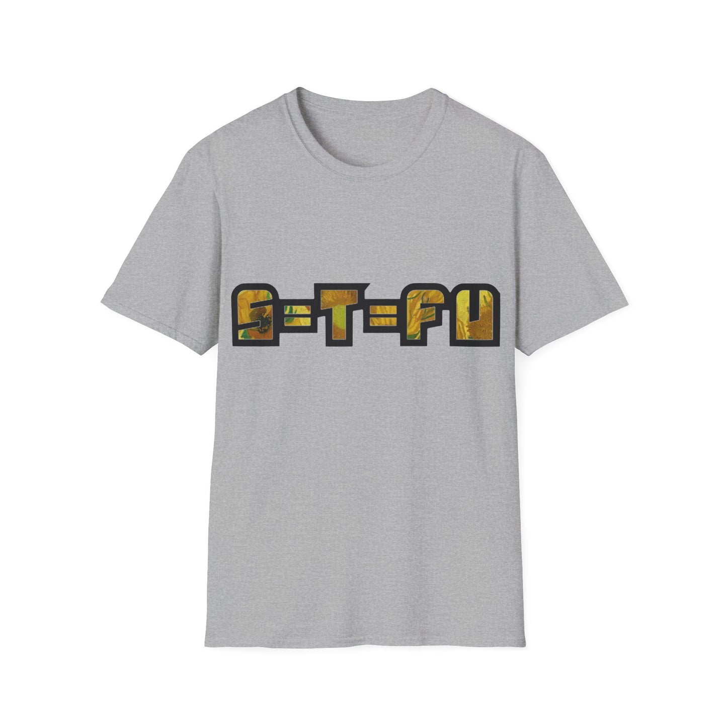 S=T=FU / 013 TBS 001 / Unisex Softstyle T-Shirt / On Brand Sunflowers