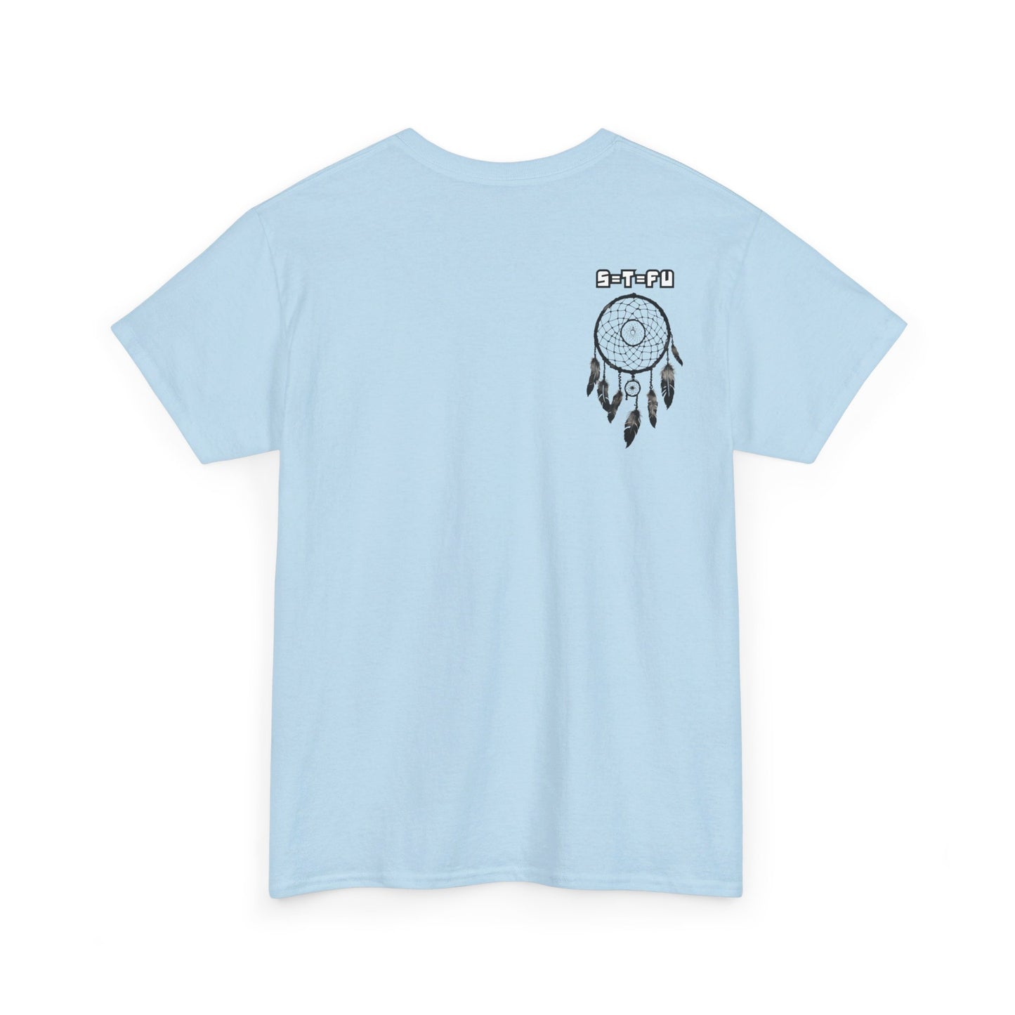 S=T=FU / 007 TSI 001 / Unisex Heavy Cotton Tee / Native American Skull