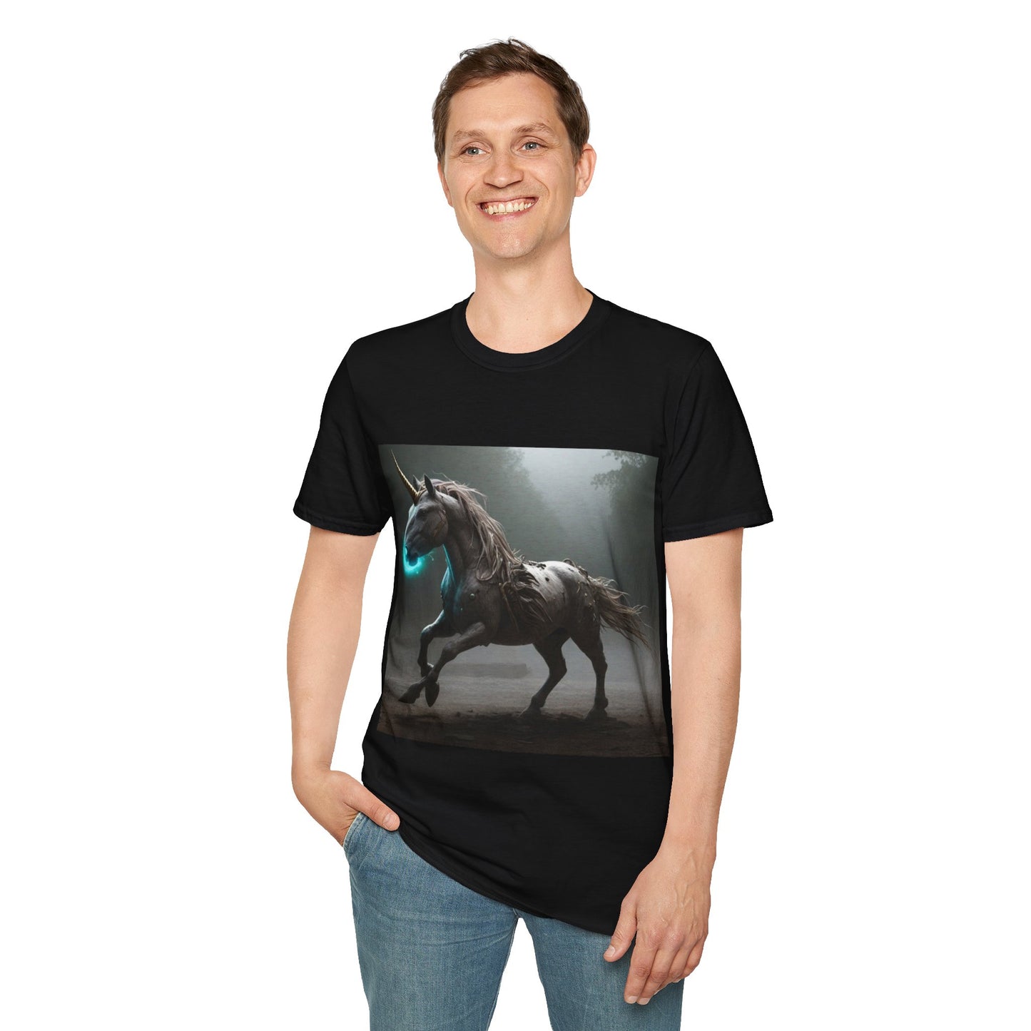 S=T=FU / 004 TAU 001 / Unisex Softstyle T-Shirt / Mystical Unicorn