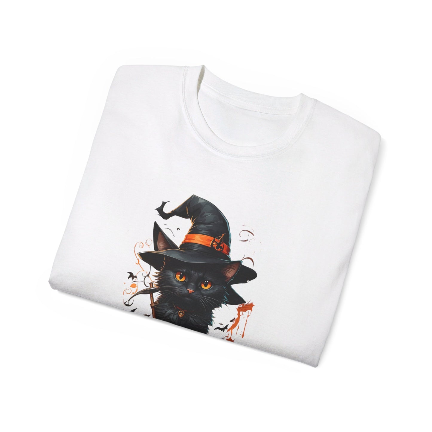 S=T=FU / 011 THC 001 / Unisex Ultra Cotton Tee / Halloween Cat 01