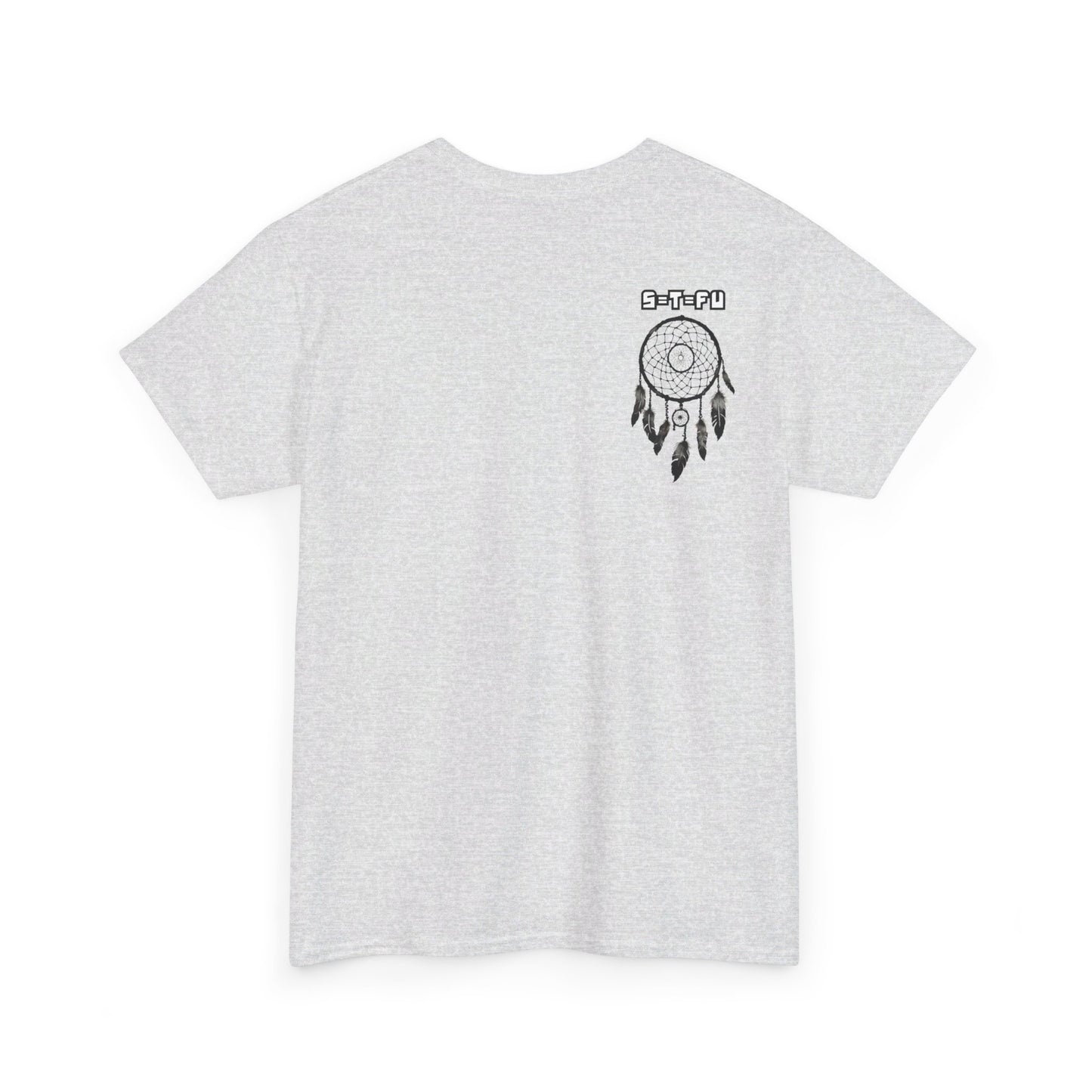 S=T=FU / 007 TSI 001 / Unisex Heavy Cotton Tee / Native American Skull