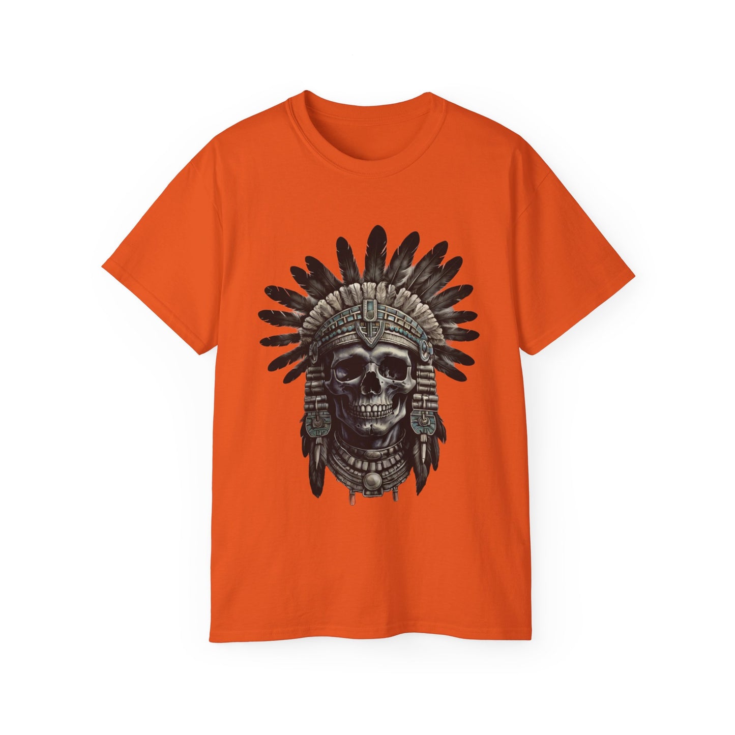 S=T=FU / 008 TSA 001 / Unisex Ultra Cotton Tee / Aztec Mictecacihuatl