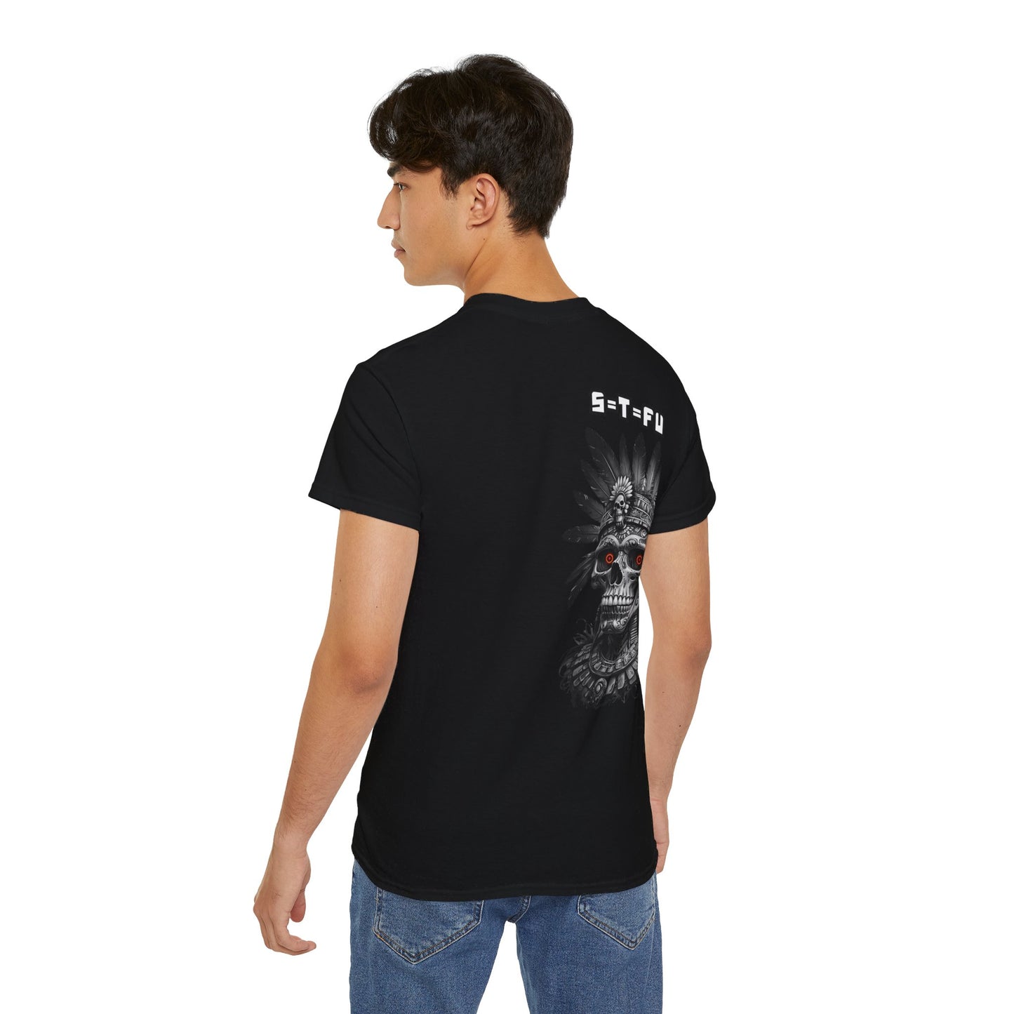 S=T=FU / 008 TSA 001 / Unisex Ultra Cotton Tee / Aztec Mictecacihuatl