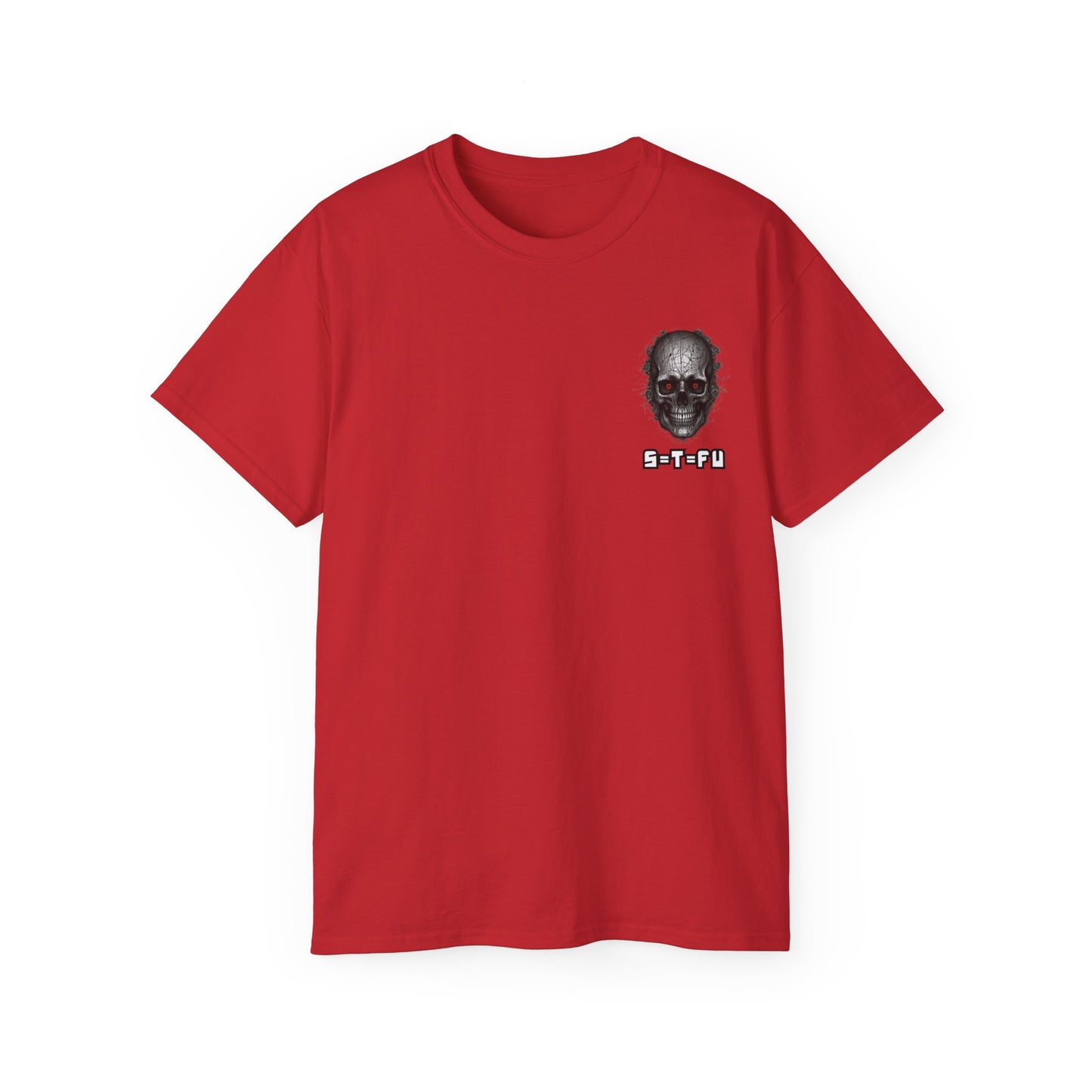 S=T=FU / 012 TSD 001 / Unisex Ultra Cotton Tee / Biker Devil Skull