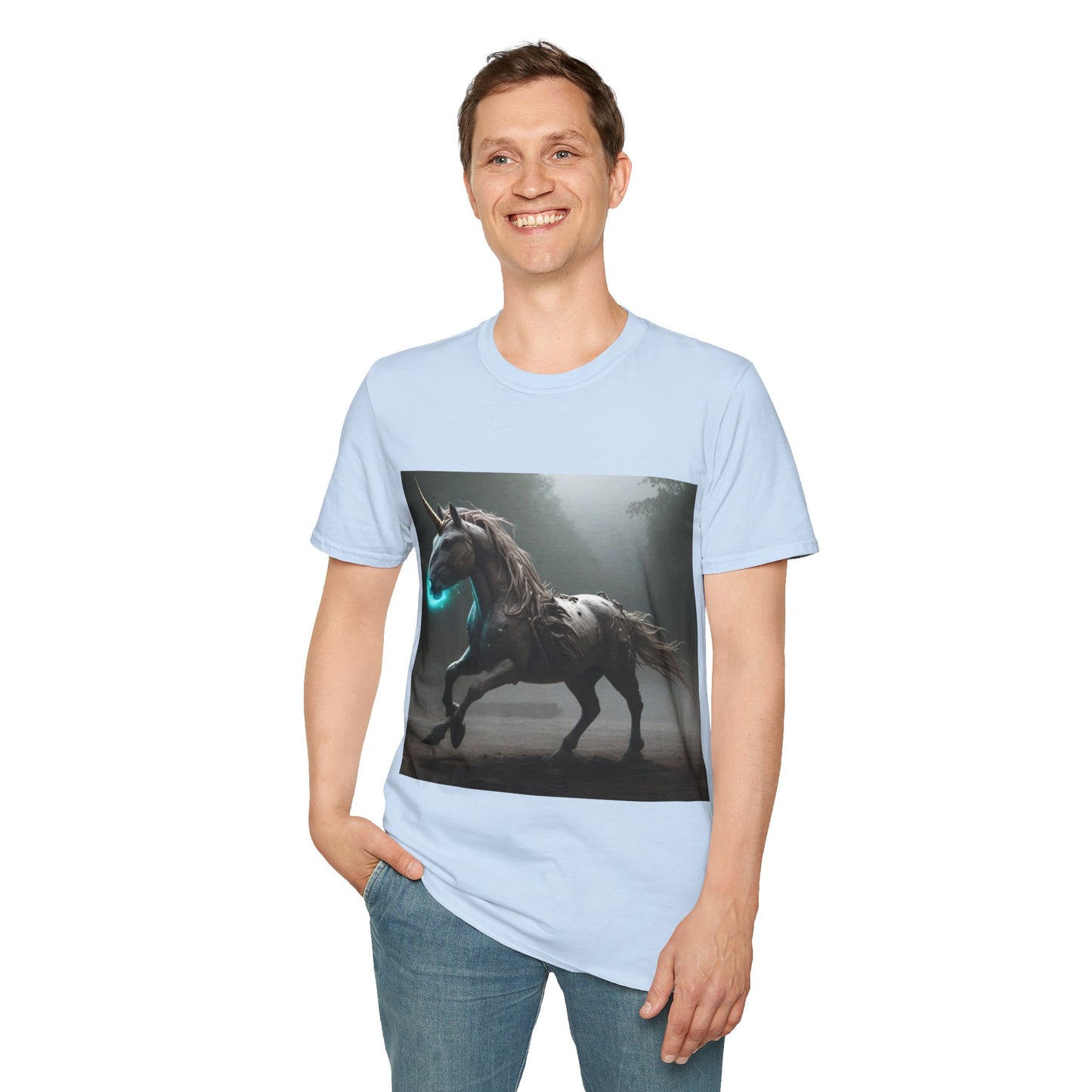 S=T=FU / 004 TAU 001 / Unisex Softstyle T-Shirt / Mystical Unicorn