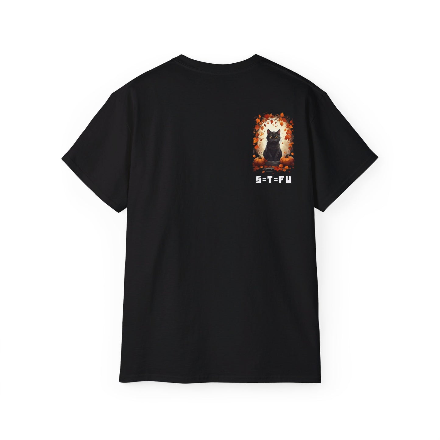 S=T=FU / 011 THC 001 / Unisex Ultra Cotton Tee / Halloween Cat 01