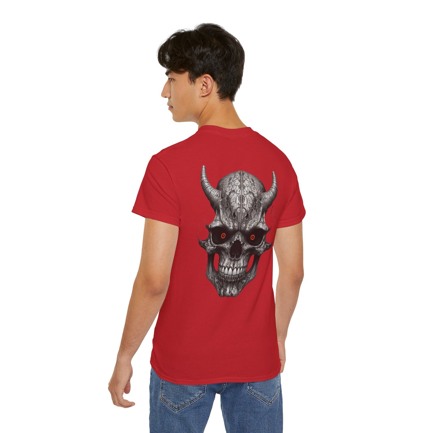 S=T=FU / 012 TSD 001 / Unisex Ultra Cotton Tee / Biker Devil Skull