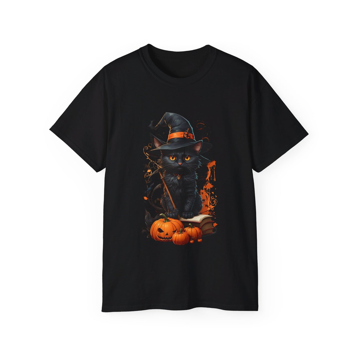 S=T=FU / 011 THC 001 / Unisex Ultra Cotton Tee / Halloween Cat 01