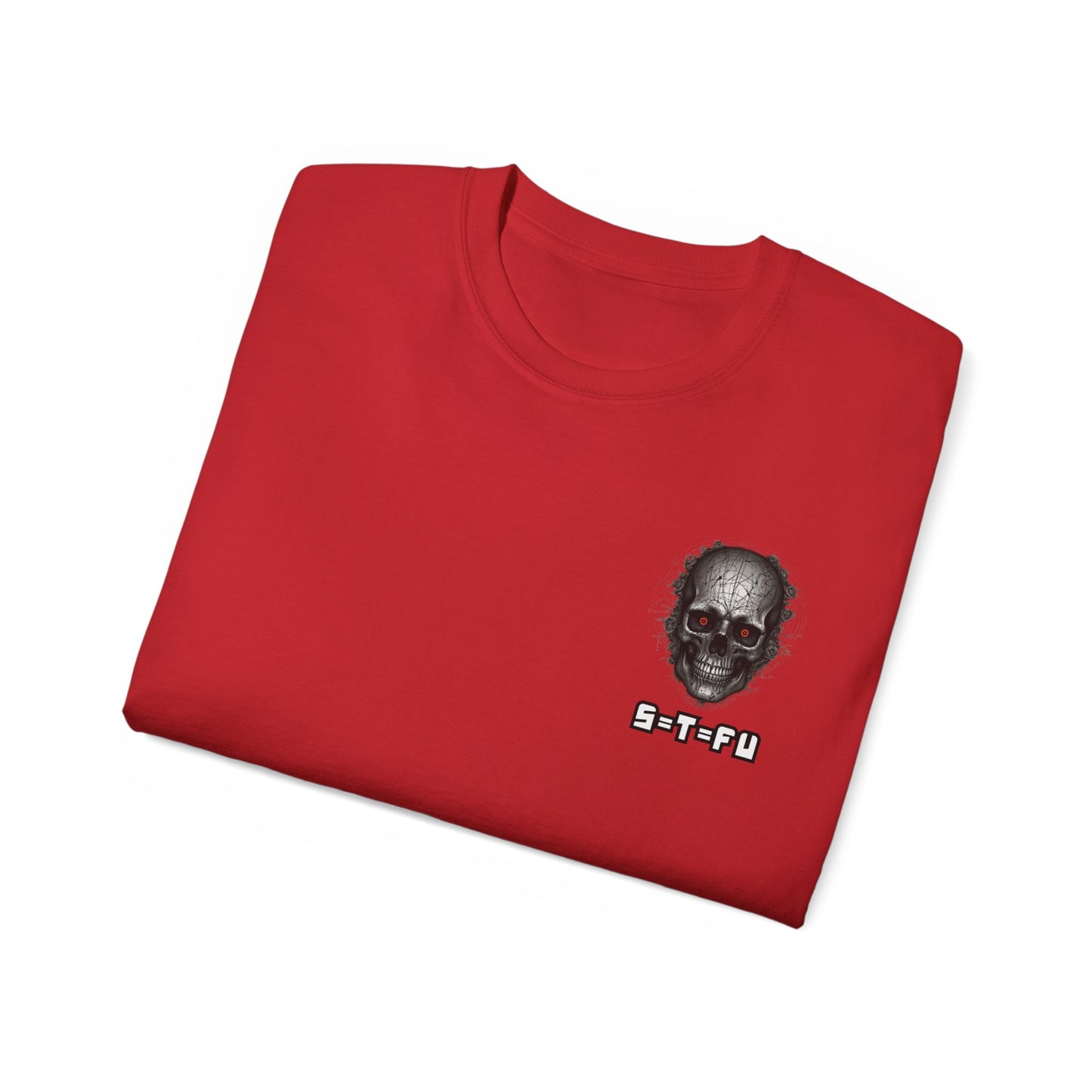 S=T=FU / 012 TSD 001 / Unisex Ultra Cotton Tee / Biker Devil Skull