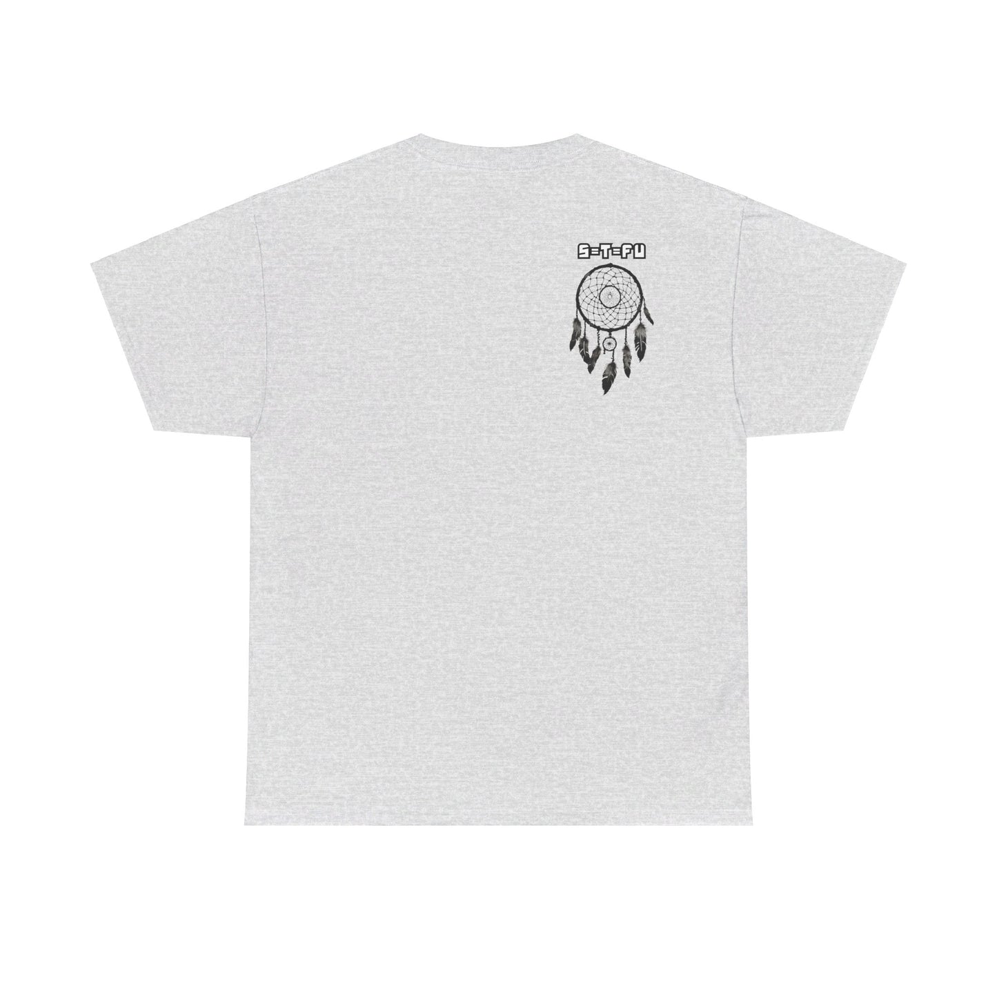 S=T=FU / 007 TSI 001 / Unisex Heavy Cotton Tee / Native American Skull