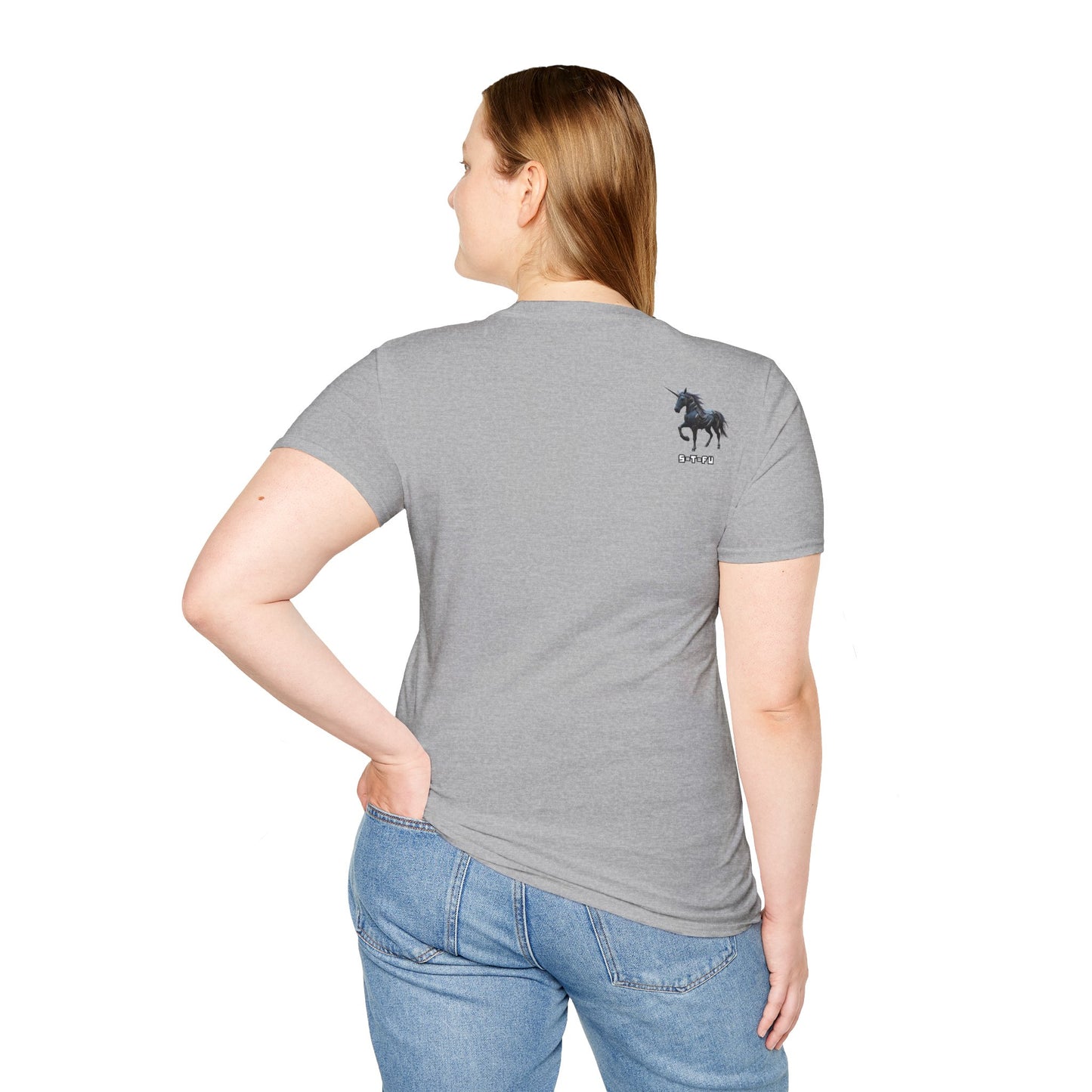 S=T=FU / 004 TAU 001 / Unisex Softstyle T-Shirt / Mystical Unicorn