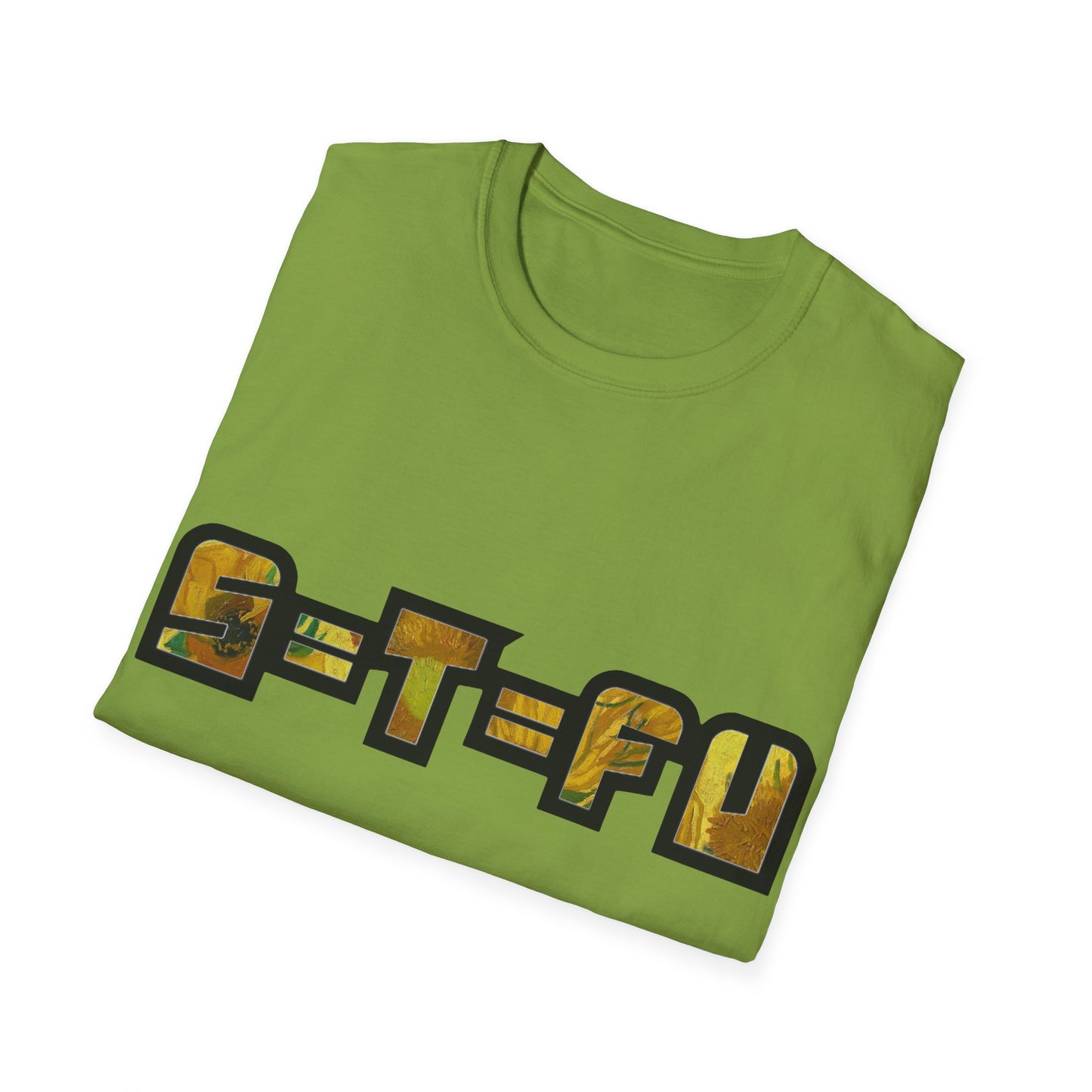 S=T=FU / 013 TBS 001 / Unisex Softstyle T-Shirt / On Brand Sunflowers