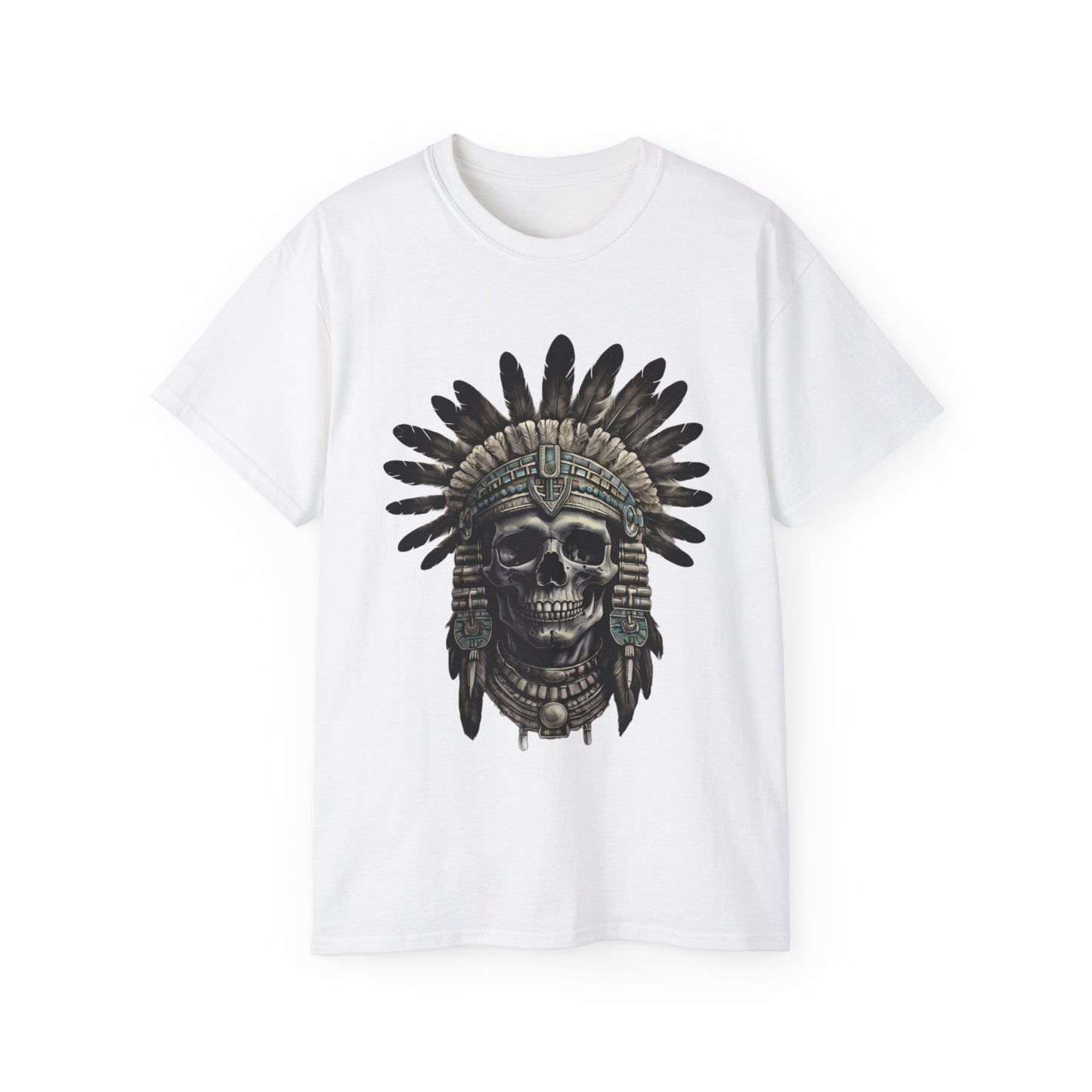 S=T=FU / 008 TSA 001 / Unisex Ultra Cotton Tee / Aztec Mictecacihuatl