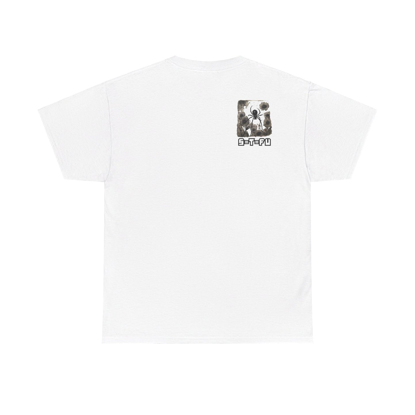 S=T=FU / 010 TAS 001 / Unisex Heavy Cotton Tee / Spider Bow Tie