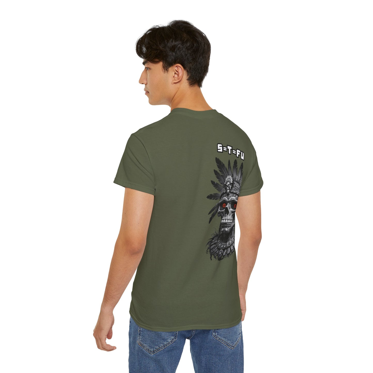S=T=FU / 008 TSA 001 / Unisex Ultra Cotton Tee / Aztec Mictecacihuatl